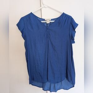 Blue Rachel Zoe Women's Top Size Medium